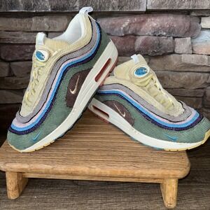 Nike Air Max 1/97 x Sean Wotherspoon PRE-OWNED AJ4219-400 Euro 40 Men 7 Wome 8.5